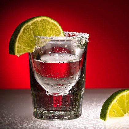 Snaps og shotglass