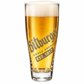 Bitburger ølglass 50 cl
