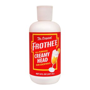 Frothee äggviteskum drink skumm